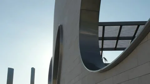 Champalimaud Centre Architecture Stock Footage 21828240