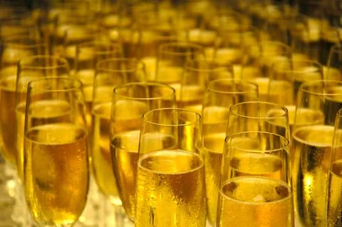 Champange Foto stock