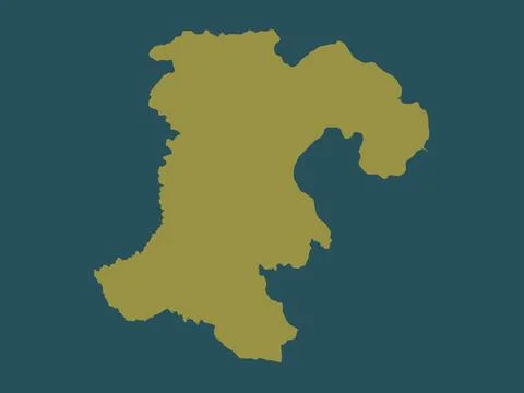 Champasak, Laos. Solid color shape Stockillustratie