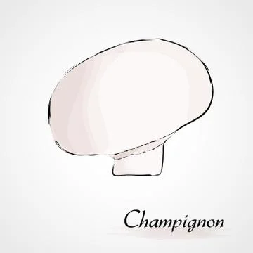 Champignon Stock Illustration
