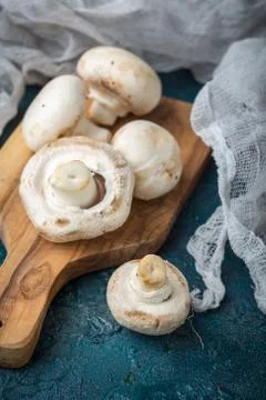 Champignon mushrooms Stock Photos