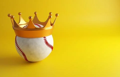 Champion of baseball concept Stock Illustration