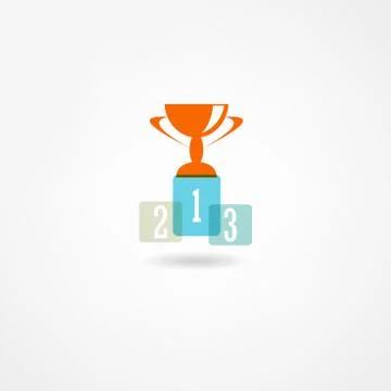 Champion icon Stock Illustration