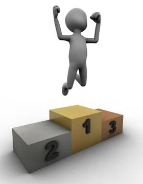 The Champion Stock Illustration