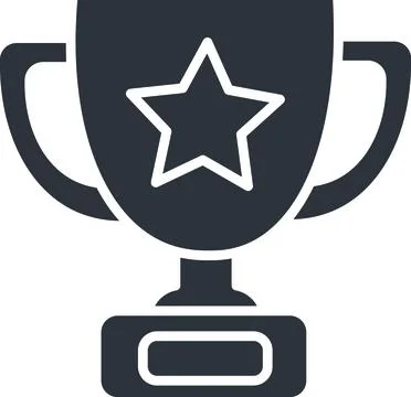 Champion Trophy Cup Stock Illustration