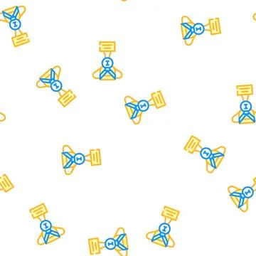 Champion win cup vector seamless pattern Stock-Illustration