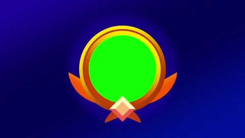 Champion's Flame Emblem Stock Footage 335637889