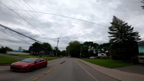 Champlain, Quebec June 01 2022 Quebec Driving 0919 Stock Footage 275600101