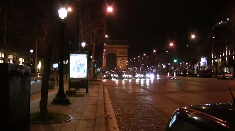 Champs Elysees 4 Night at 59.9fps Vidéo 43180662