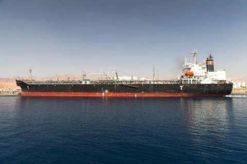Chamroad Echo Oil tanker is loading Foto stock