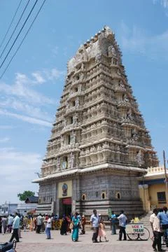 Chamundeshwari Temple, Mysore Stock Photos