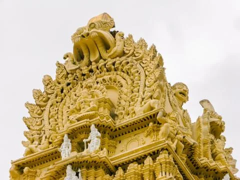 Chamundi Devi Temple Foto stock