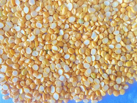 Chana dal abstract. Stock Photos
