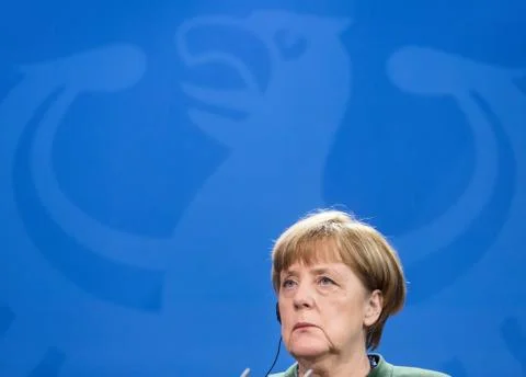 Chancellor of the Federal Republic of Germany Angela Merkel Stock Photos