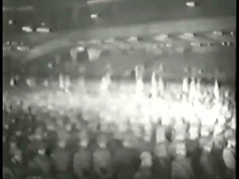 Chancellor of Germany Adolf Hitler speaks in Berlin, Germany, in 1933. Stock Footage
