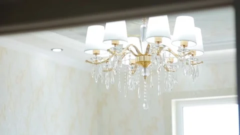Chandelier 2 Stock Footage 155960835