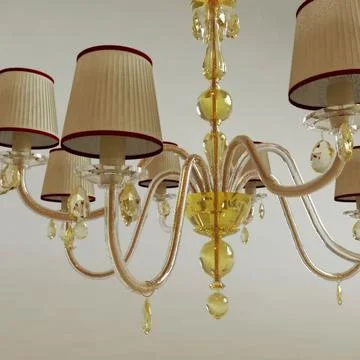 Chandelier classic 3D Model