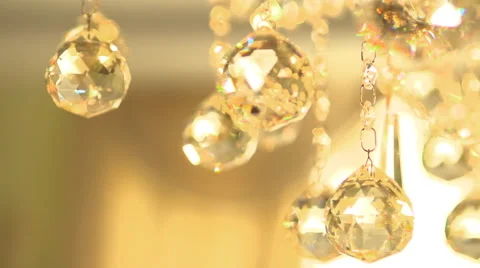 Chandelier close up Video stock 57864638