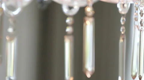 Chandelier close up Stock Footage 62860599