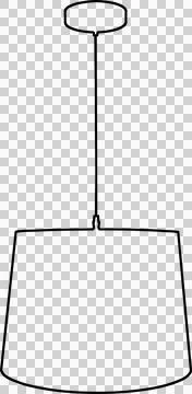 Chandelier drawing Stock-Illustration