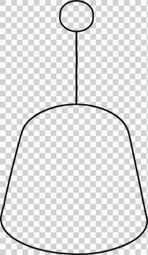 Chandelier drawing Stock-Illustration