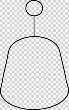 Chandelier drawing Stock-Illustration