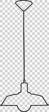 Chandelier drawing Stock-Illustration