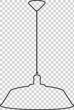 Chandelier drawing Stock-Illustration