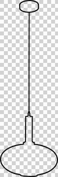 Chandelier drawing Stock-Illustration
