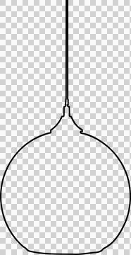 Chandelier drawing Stock-Illustration