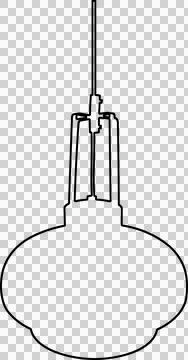 Chandelier drawing Stock-Illustration