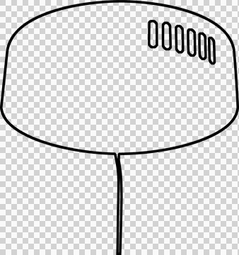 Chandelier drawing Stock-Illustration