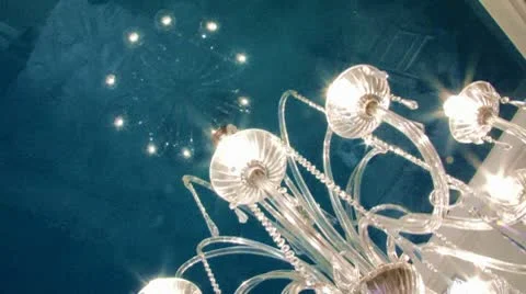 Chandelier Stock Footage 9235933