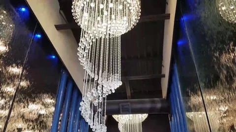 Chandelier Stock Footage 90872031