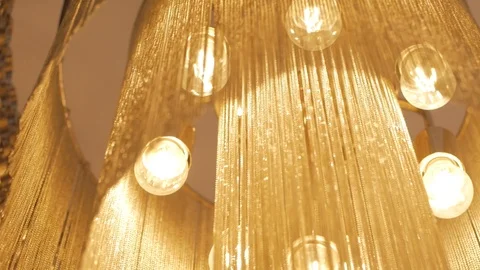 Chandelier Stock Footage 95498183
