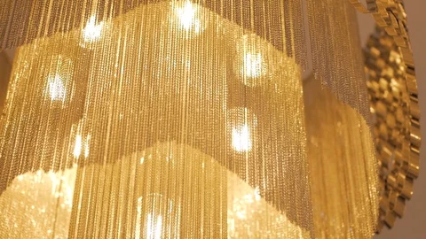 Chandelier Stock Footage 95498256