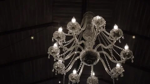 Chandelier Stock Footage 144190479