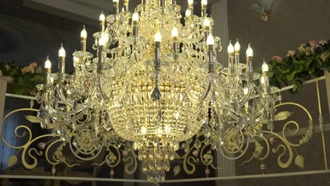 Chandelier Video stock 170125937
