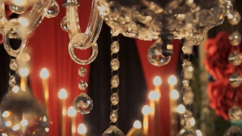 Chandelier Stock Footage 219615506