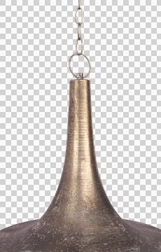 Chandelier isolated Foto stock