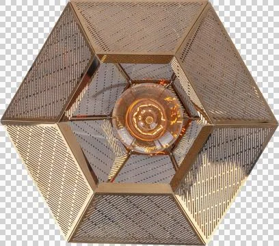 Chandelier isolated Stock Photos
