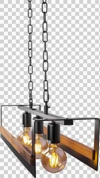 Chandelier isolated Stock Photos