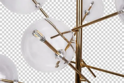 Chandelier isolated Stock Photos