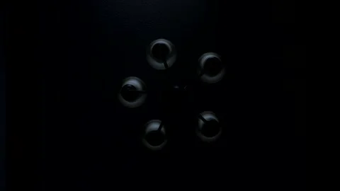 Chandelier Lights On - 8 sec Stock Footage 131475680