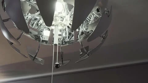 Chandelier new technologists in working mode Stock Footage 137578635