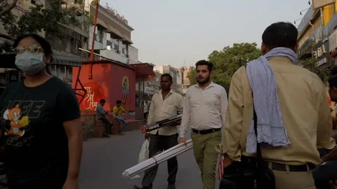 The Chandni Chowk 動画素材 194358789