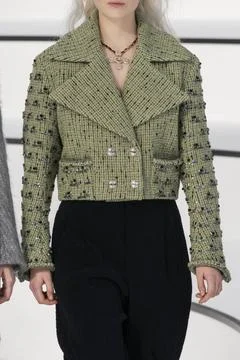  Chanel Fall 2020 Ready-to-Wear catwalk at Paris Fashion Week Chanel Fall ... Stock Photos