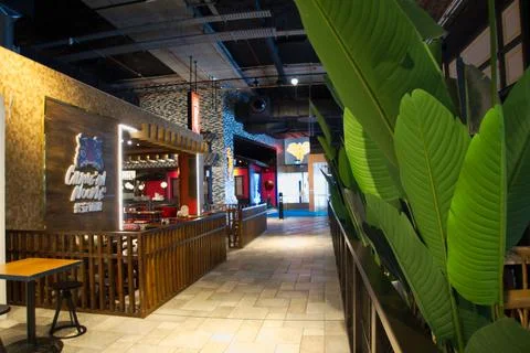 Changan Eatery Corridor Foto stock
