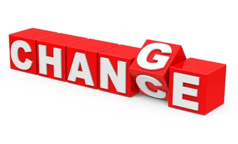 Change and chance Stock Illustration