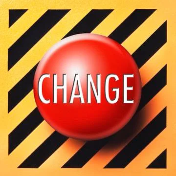 Change button Illustrazione stock
